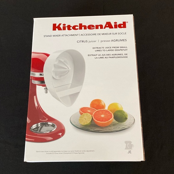 KitchenAid White Citrus Juicer Attachment New - Picture 1 of 11